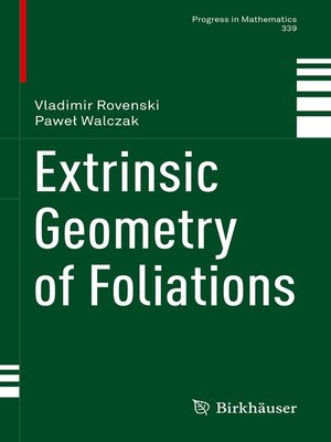 cover image of Extrinsic Geometry of Foliations